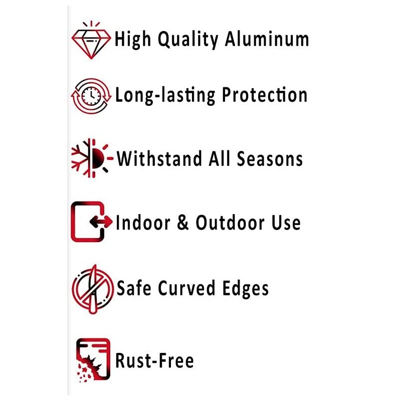 No Entry Without ID BLACK Aluminum Composite Sign 8.5''x10''