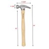 Big Horn 15127 16 Oz California Claw Hammer with Hickory