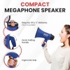 Pyle Pmp21bl Portable Megaphone Speaker Siren Bullhorn - Compact And