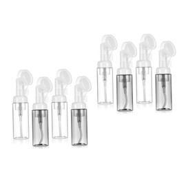Mikinona 8 Pcs Foam Bottle Squeeze Bottle Container for Facial Foam Pump Bottles Foam Pump Bottle Soap Foam Dispenser Was Sprayer Hand Soap Bottles White Plastic