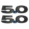 Pair Set 5.0 Liter Door Fender Emblem Badge Right Left