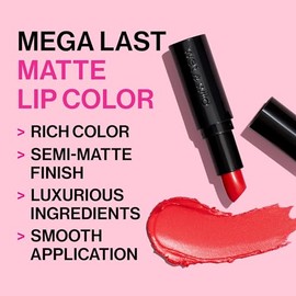 Wet n Wild Mega Last Matte Lip Color Skin-Ny Dipping – Labial Mate Nude de Larga Duración con Color Intenso, Alta Cobertura y Textura Cremosa que Deja los Labios Suaves, Hidratados y con un Acabado Aterciopelado Todo el Día