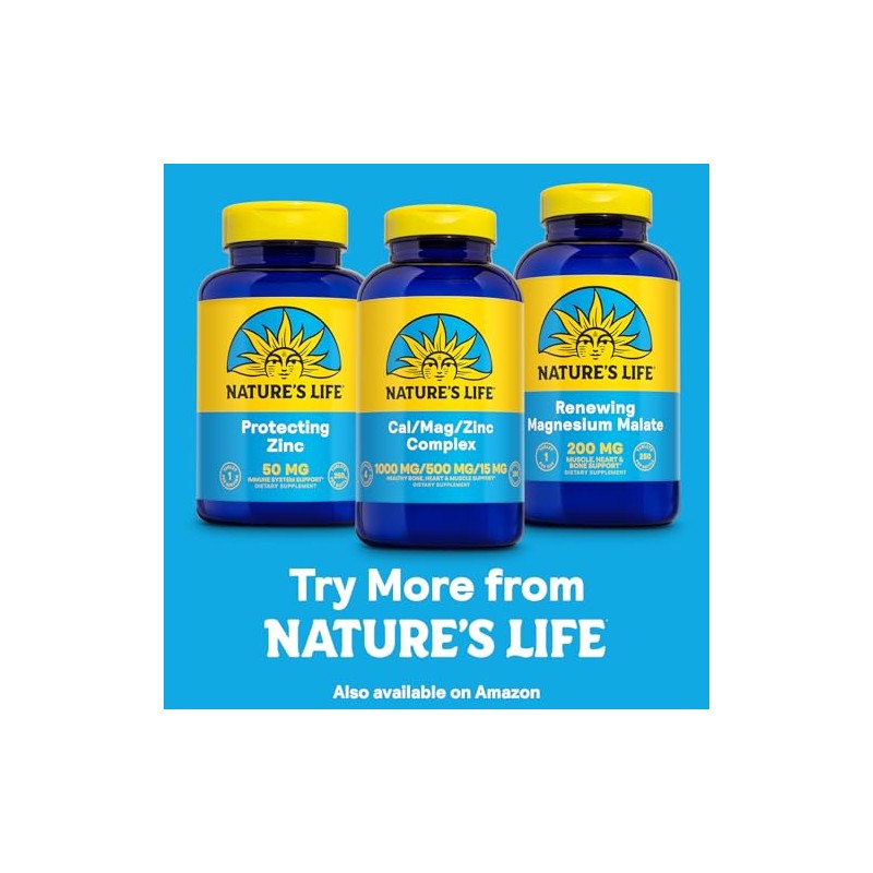 Natures Life - Cal Mag Zinc Complex - 250 Capsules