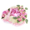 Artificial Heart Shaped Wreaths Wedding Wreaths Fake Flowers Decoration for
