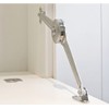Gedotec Duo flap fitting adjustable for flap height: 200-500 mm,