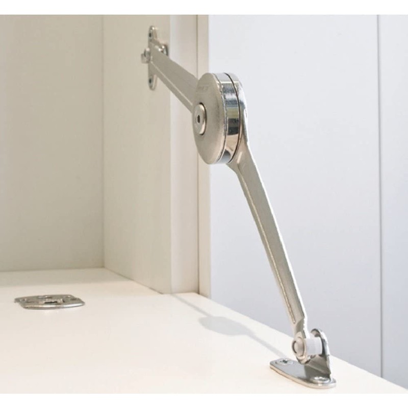 Gedotec Duo flap fitting adjustable for flap height: 200-500 mm,