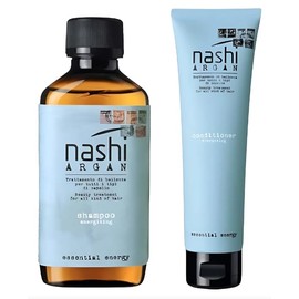 Nashi Argan Duo Shampoo y Acondicionador Energizante para Control de Caída del Cabello, 150 ml