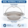 Stainless Steel Kitchen Sink Strainer Basket for Food Scraps –