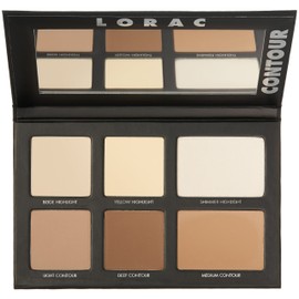 LORAC PRO Contour Palette & Contour Brush, Multi