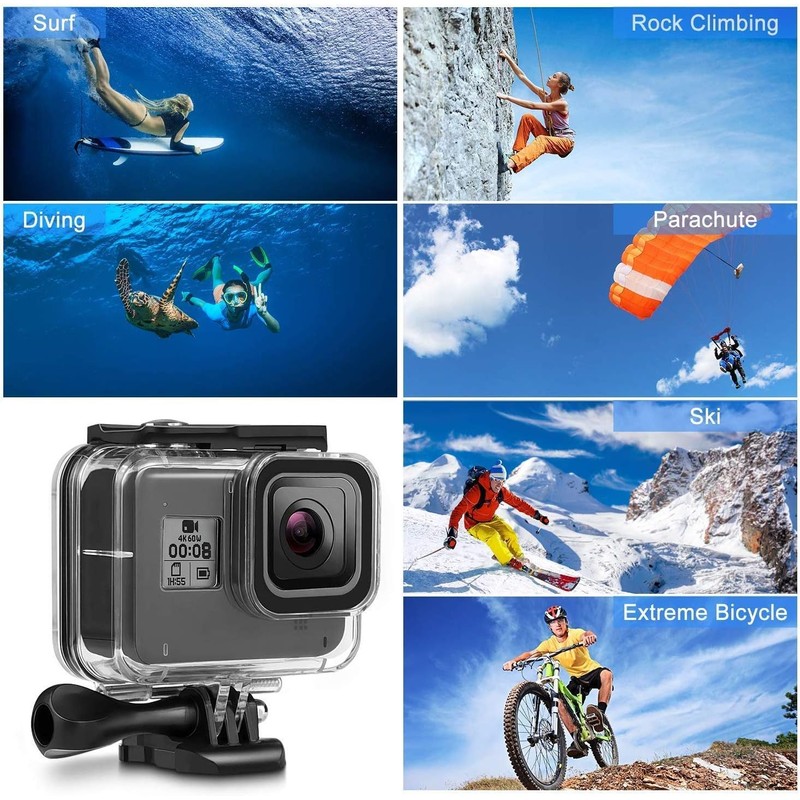 F1TP Waterproof Case for Go Pro Hero 13 12 11
