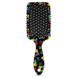 Kids Hair Brush for Boys Girls Toddler - Autism Awareness Detangler Hairbrush for Wet Dry Thin Long Curly Hair Pain-Free Comb Glide Through Tangles with Ease and Massage Scalp