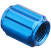 HASEPRO CAV-2B Magical Carbon Air Valve Cap, Blue/Blue, 4 Pieces