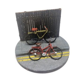 Scale Model Scenery MP001-OO Bicycles (Pack of 6) for OO Scale Model Railway Layouts & 1:76 Diecast Dioramas