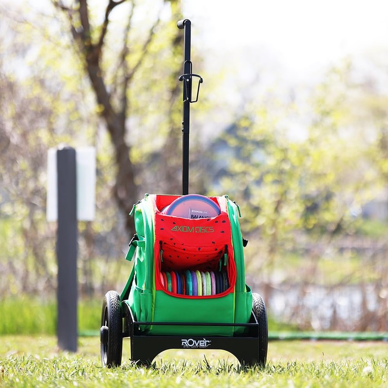 MVP Disc Sports Rover Disc Golf Cart - Black