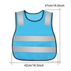 Kids Reflective Safety Vest High Visibility Lightweight Vest Security Construction