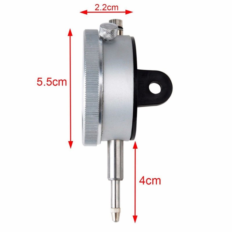Dighchyu Dial Gauge Indicator Precision Metric Accuracy Measurement Instrument 0.01mm,