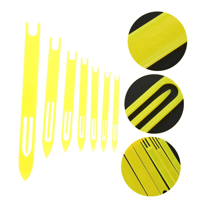 CORHAD 7Pcs Fishing Net Shuttles Durable Net Mending Tools for