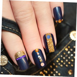 Baluue Nail Art Sequins of DIY Decorative Glitter Stickers for Creative Manicure Compartment Design Various Shapes for Nail Lovers and Professionals