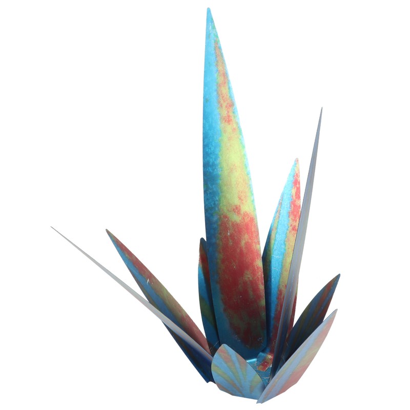 Tequila Sculpture Iron Plant Decor Metallic Luster Home Decoration for