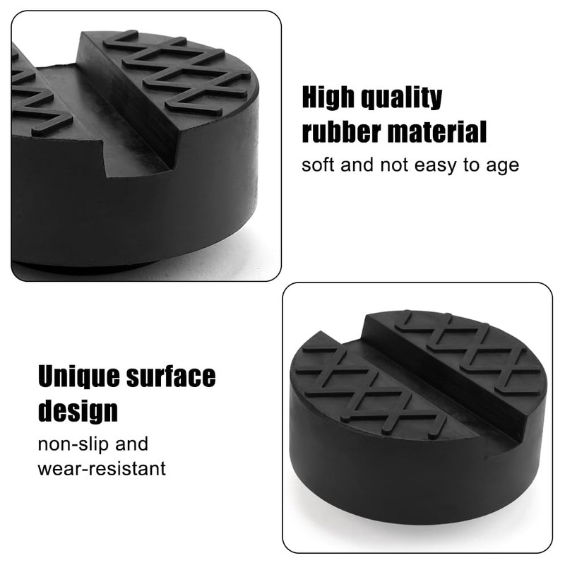 Pack of 2 Rubber Pad Car Jack Rubber Car Jack