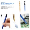 Gadpiparty 2pcs Stainless Steel Diamond Grabber Tool Claw Gemstone Pickup