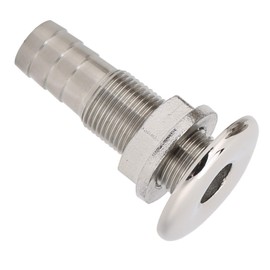 CHICIRIS Yacht Drain Port, Boat Ventilation, Water Outlet MJS022 Rustproof Bilge Drain Port, for Boats Accessories, Modern Boats, Outdoor, Yacht, Adults, Children (MJS022-1/2 Inch)