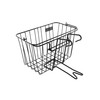 Wire Bike Basket Mesh Shopping Bicycle Front Handle Shopper Black