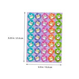 NOLITOY 8 Sheets Reward Stickers Decorative Award Stickers for Classroom Motivational for Scrapbooking Crafts for Childrens Rewards Recognition