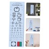 Zerodeko 1 Set Eye Exam Chart Vision Screener Equipment for