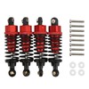 RC Shock Absorber Replacement Parts, 4 Pieces Aluminium Shock Absorber