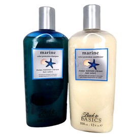 Back to Basics 2pc Combo Back to Basics MARINE COLOR PROTECTION SHAMPOO & CONDITIONER 12 oz Ea