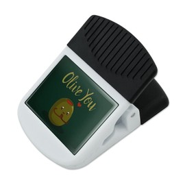 Olive You I Love You Funny Refrigerator Fridge Magnet Magnetic Hanging Hook Note Snack Clip