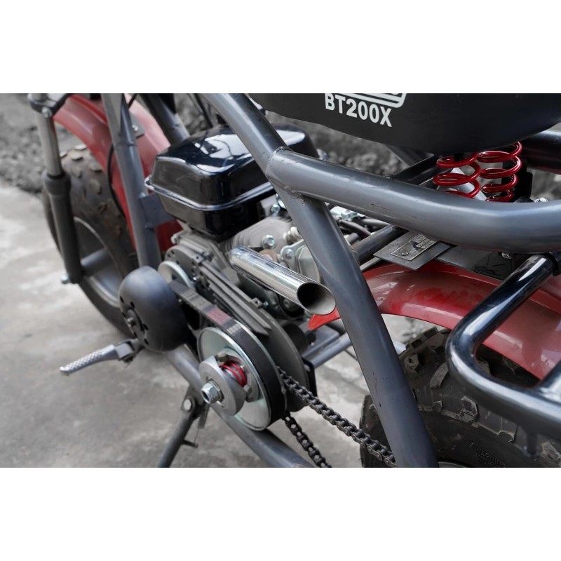 JMCHstore Mini bike exhaust header Pipe for Predartor 212 Engine
