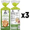 Quaker Large Rice Cakes, Apple Cinnamon, Pack of 3