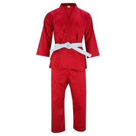JAGUAR PRO GEAR Regular Lightweight Karate Gi Uniforms With Belt Kids Adults Unisex - Belt Incdlued