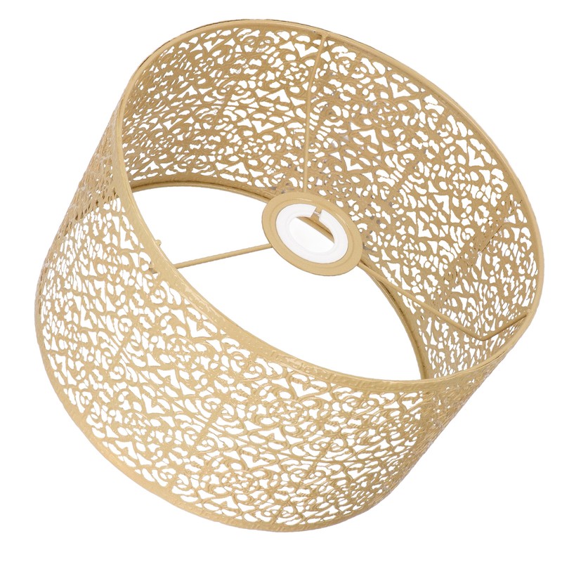 Lamp Shade Hollow Out Metal Lampshade E27 E14 Universal Use