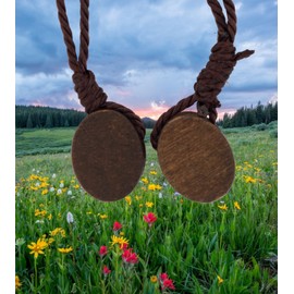 Wonderful Brown Wooden Scapular Necklace | Beautiful Scapular Devotional | Christian Prayer Accessory | Great gift for first holy communion and confirmation