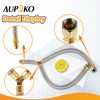 Propane Y Splitter Connection Braided Pipe Propane Hose Splitter for