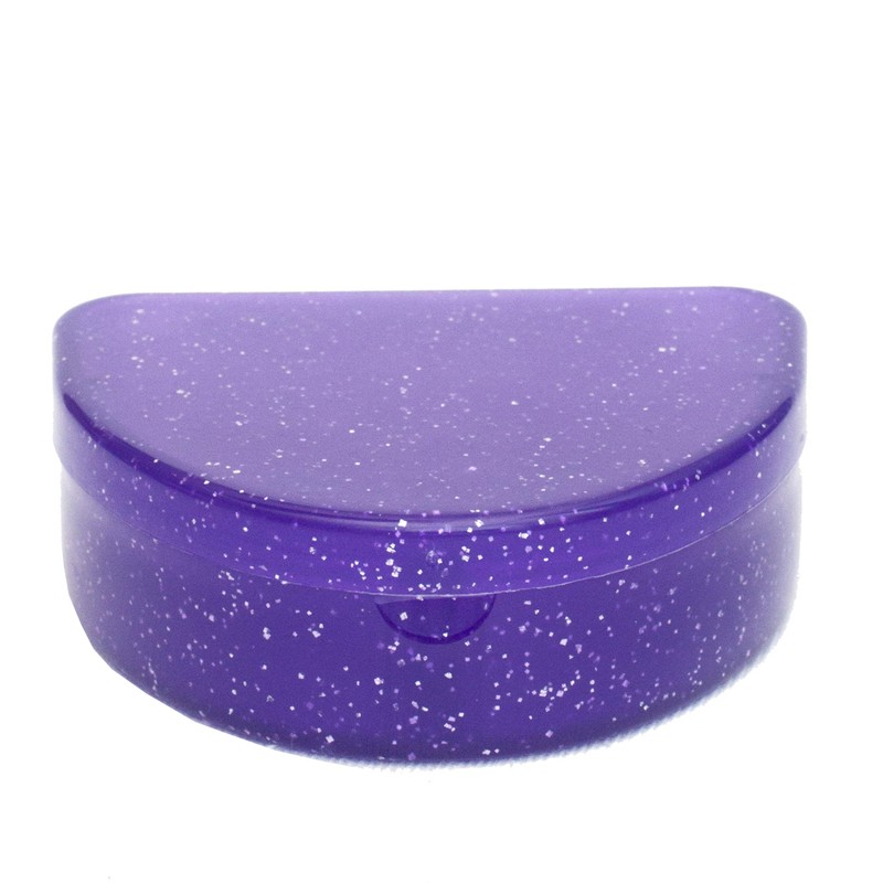 Slim Orthodontic Dental Case - Colour & Glitter Choices for