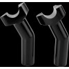 DRAG SPECIALTIES Forged Aluminum Handlebar Risers - Pullback - 4-1/2"