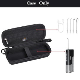 Aproca - Funda compatible con COSLUS T40 Mini hilo de agua, bolsa portátil de almacenamiento para accesorios, color negro (solo casa)