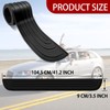 xbrtaia Rear Bumper Protector, Self-contained Viscose Natural Rubber Material Car