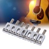 Electric Guitar Bridge Saddle Portable Metal Roller String 7 Pcs