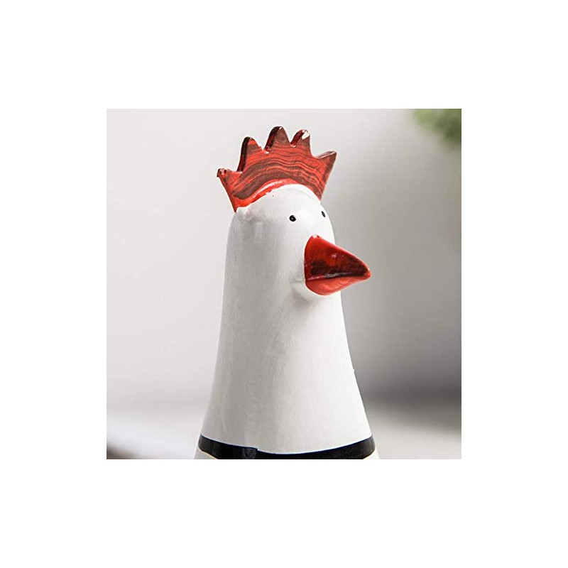 YISHUI HP0115 Chicken Figurine, Scandinavian Miscellaneous Goods, Cute, Chicken, Interior