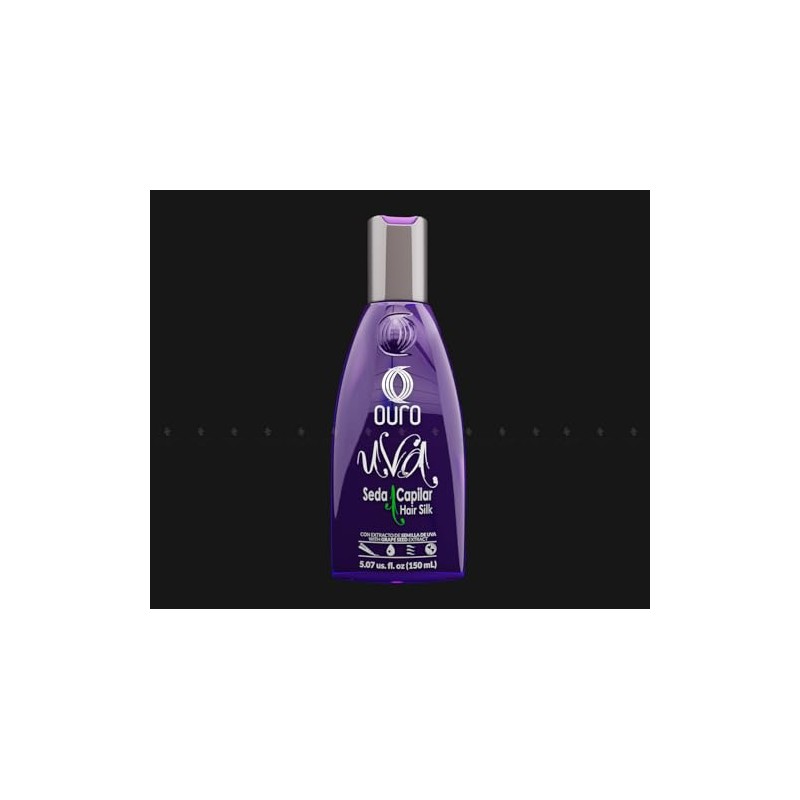 Ouro Uva Seda Capilar Hair Silk con Extracto de Semilla