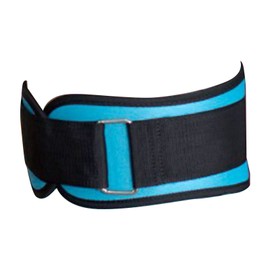 Weight Lifting Belt Adjustable Waist Protection Belt Strength Support Waistband for Fitness Sports S (Waist 60-77CM) Blue