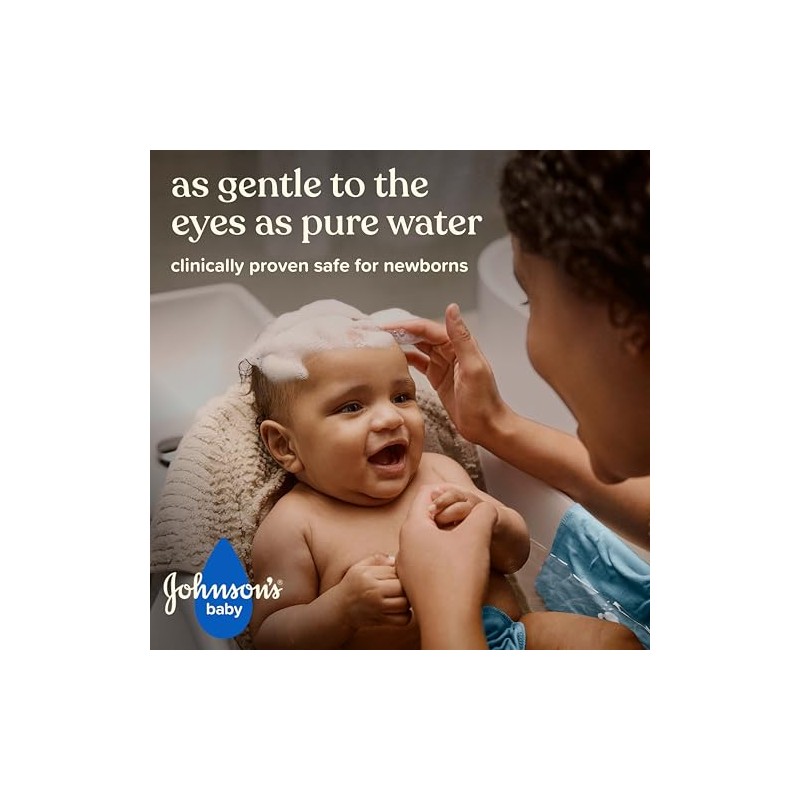 Johnson's Head-To-Toe Gentle Tear- Free Baby Wash & Shampoo for