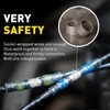 haisstronica 500PCS Solder Seal Wire Connectors,Waterproof Heat Shrink Butt Connectors