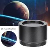 Datyson 2X Eyepiece End Magnification Lens Astronomical Telescope Accessories Black