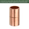 YOKIVE 5 Pcs Copper Pipe Coupling, Straight Connecting Adapters Joint